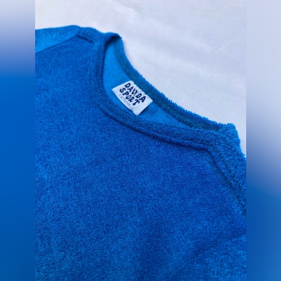 Early 80’s Vintage Davida Sport California Terry Towel Blouse,Women’s Medium - Picture 3 of 5